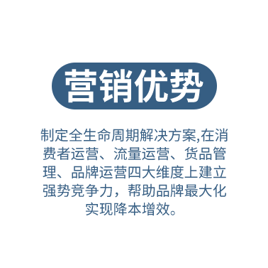 營銷優(yōu)勢(shì)